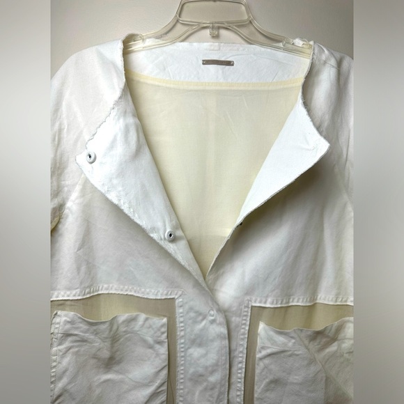 Annette‎ Gortz Women's Lagenlook Long Line Snap Front Jacket Size Medium EUC! - Picture 3 of 6